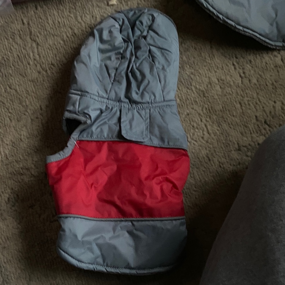 Xs winter dog jacket snap bottom new